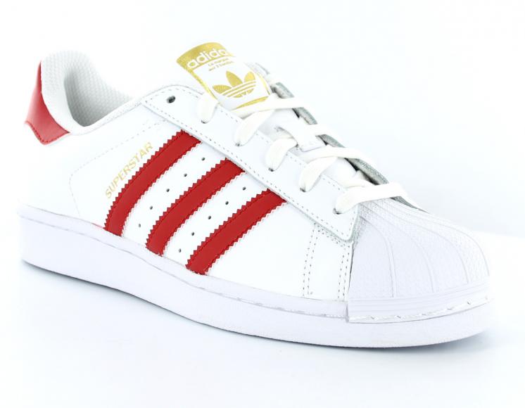 Adidas Superstar Femme Rouge